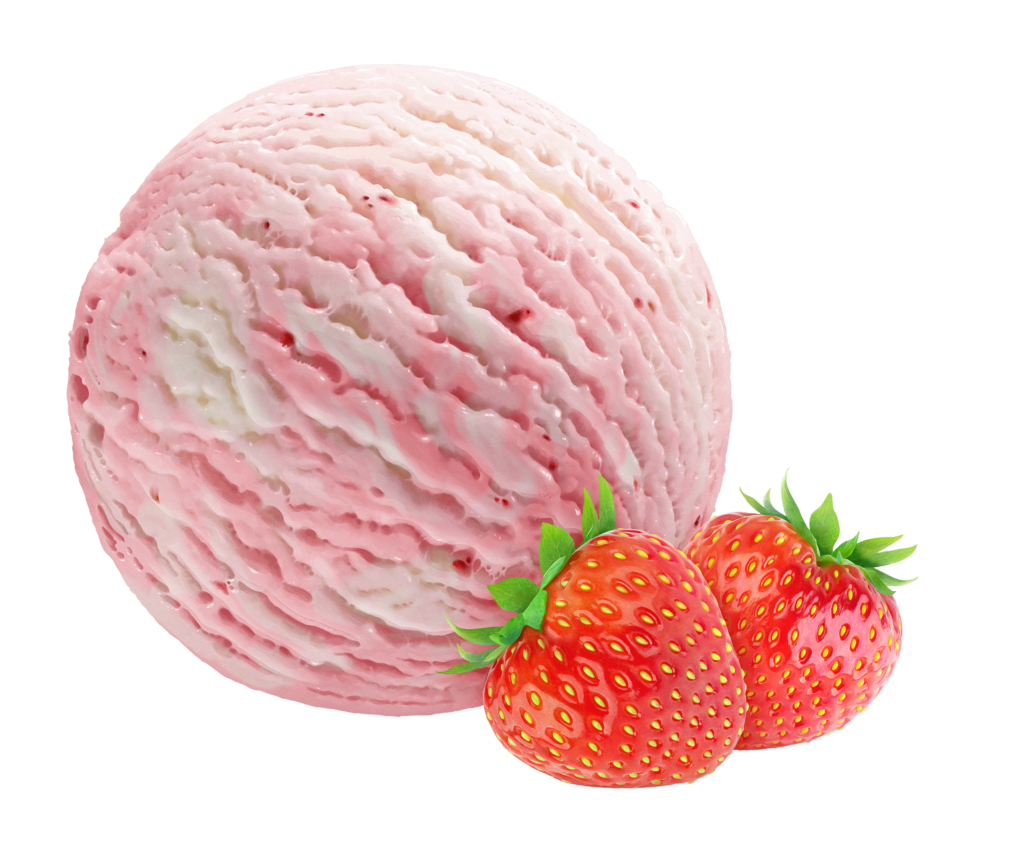 Jogurti jäätis maasika jogurti jäätis